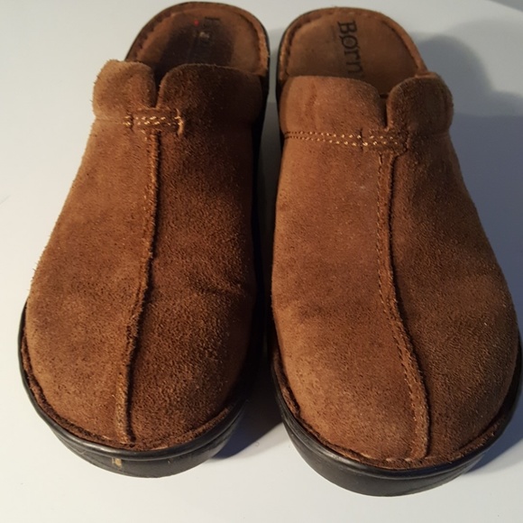 Boc Comfort Leather Clogs - Picture 4 of 8